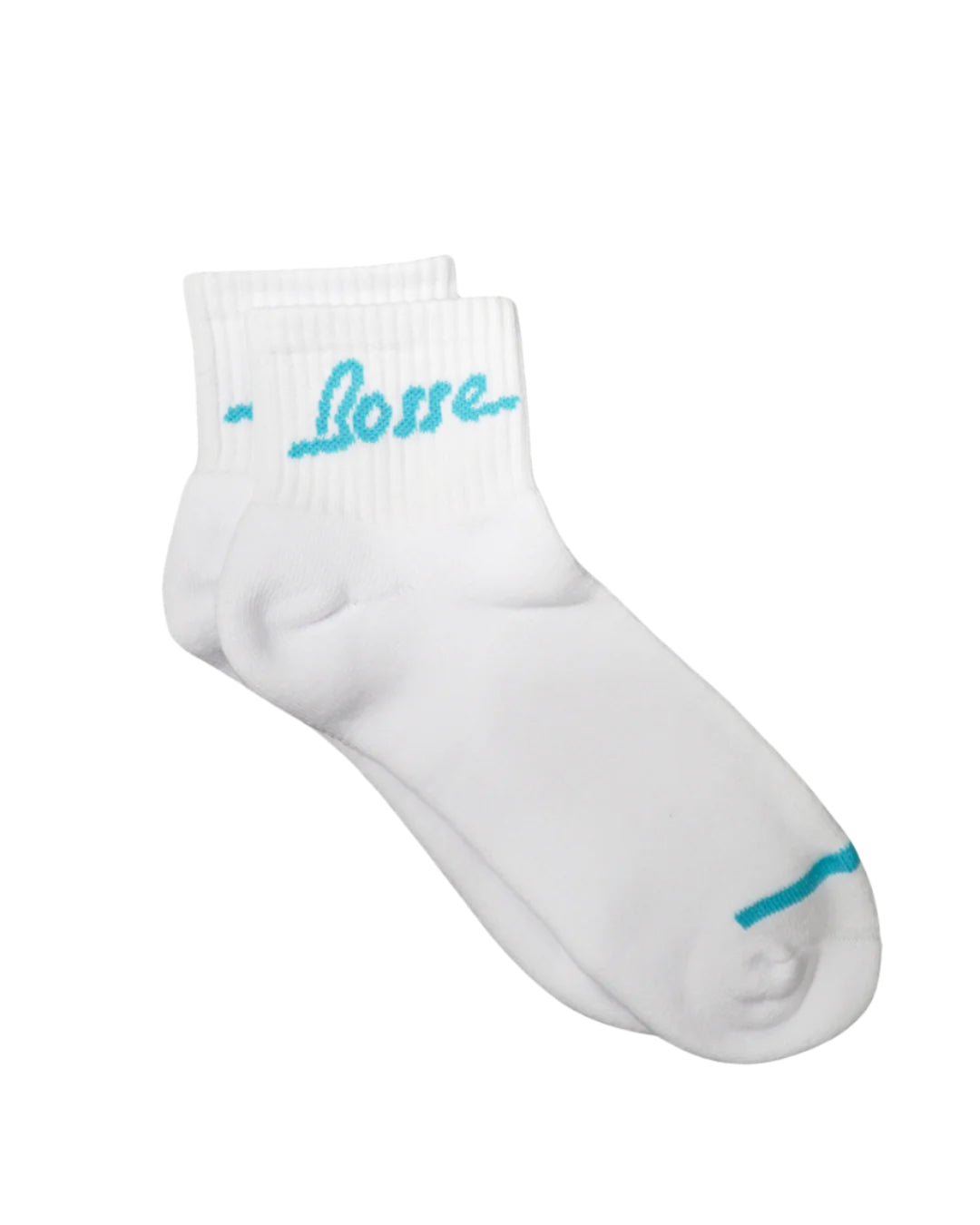 Bosse Ankle Sock with Blue Logo