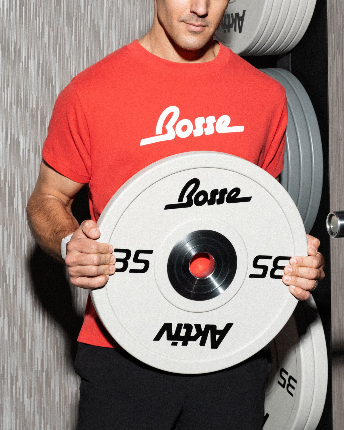 Logo Vintage T-Shirt in Red
