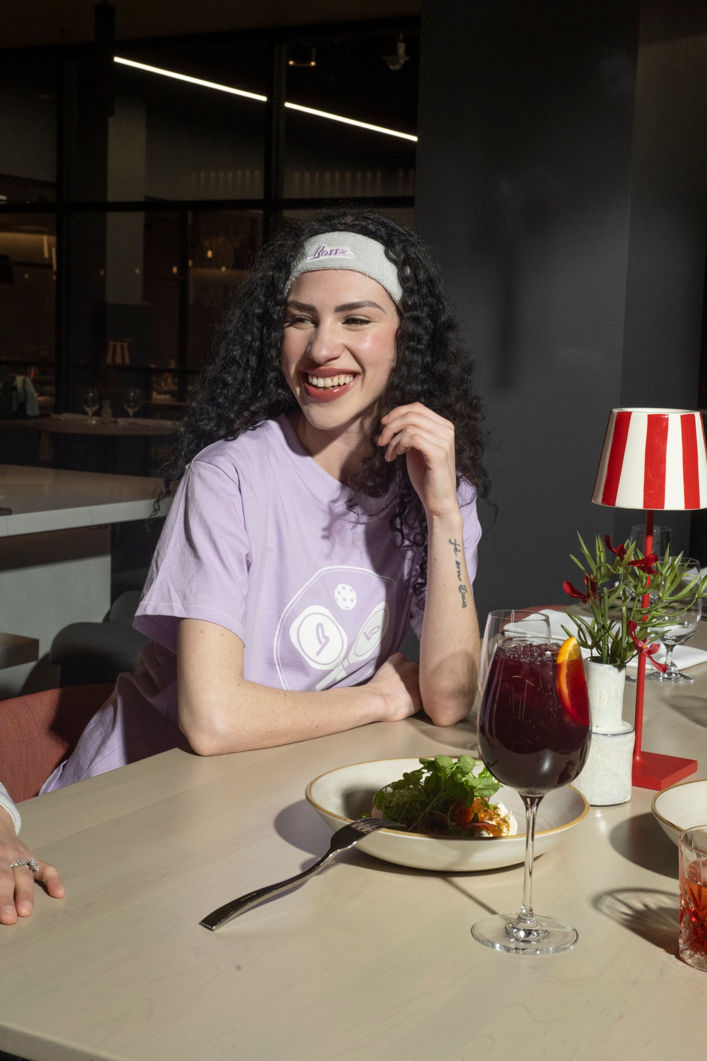 X-Paddle Vintage T-Shirt in Lavender