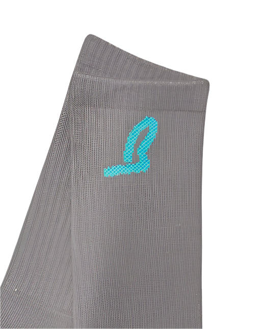 B Crew Sock in Grey