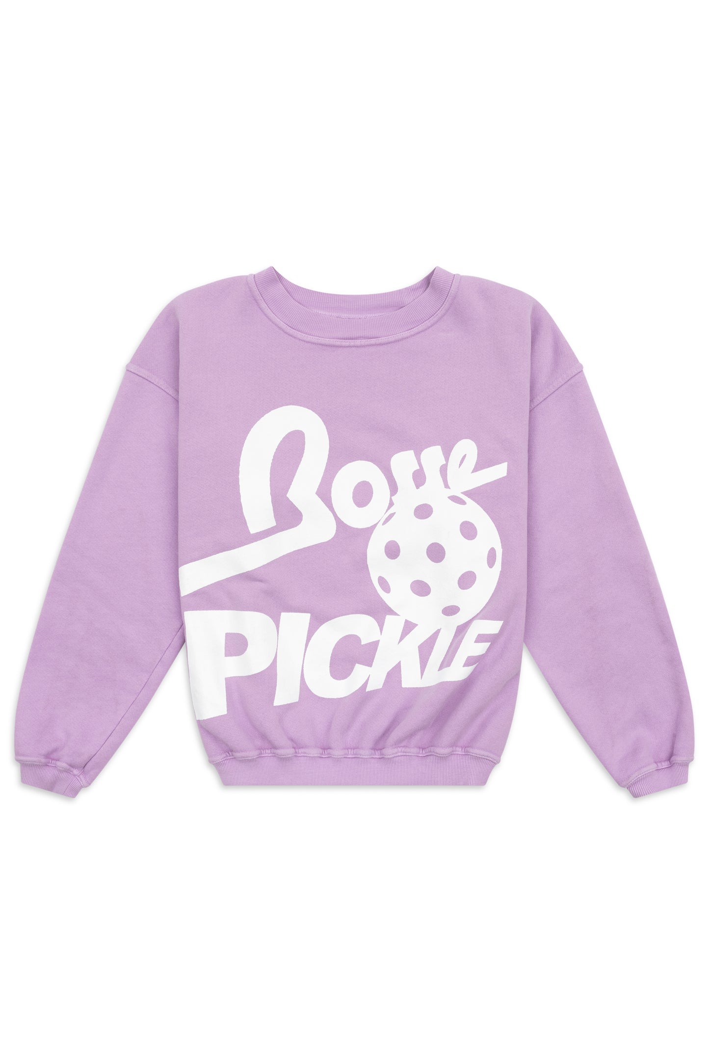 Pickle-Ball Sweatshirt in Lavender