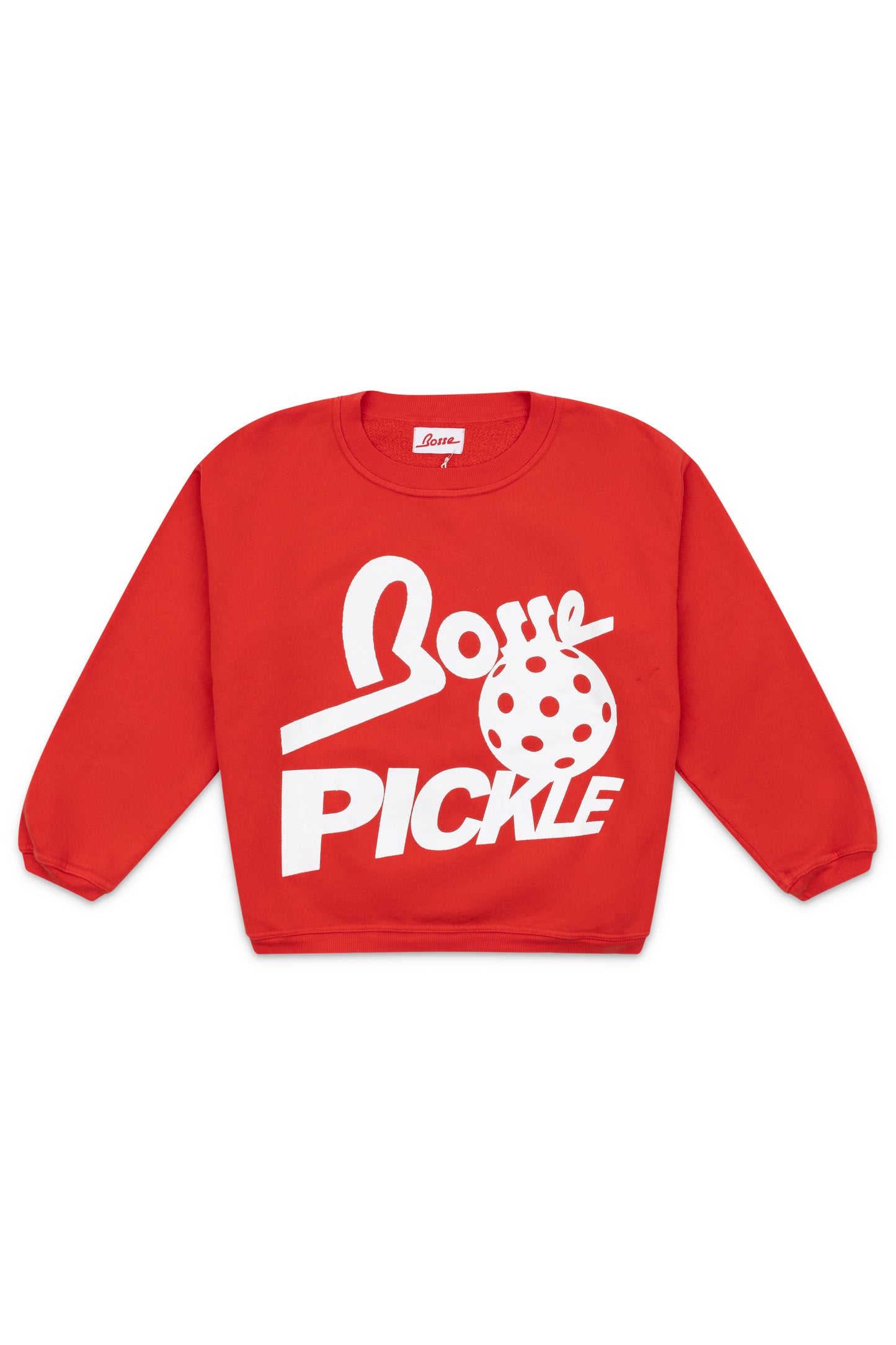 Pickle-Ball Sweatshirt in Red