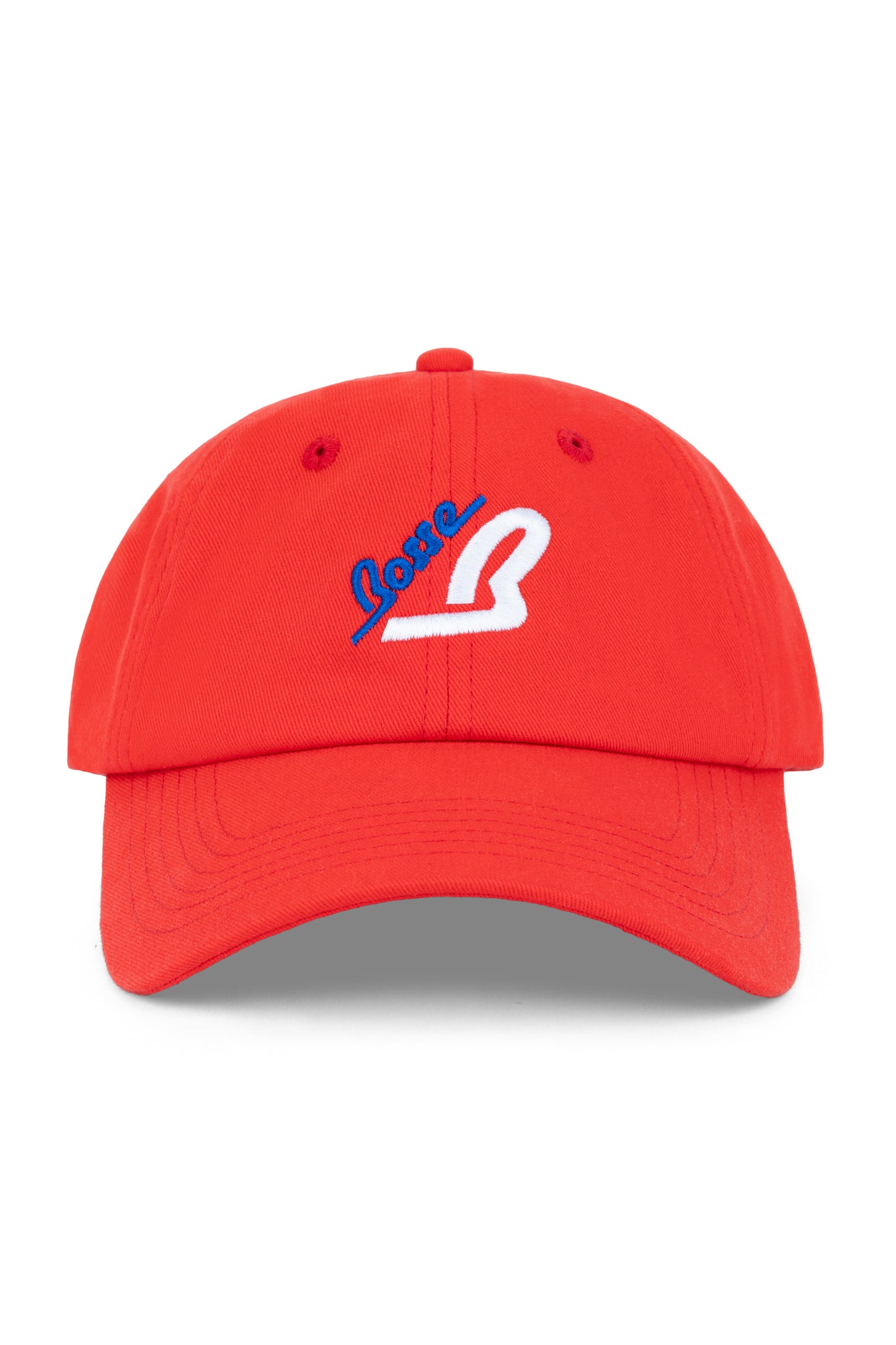 Sport Logo Dad Cap in Red