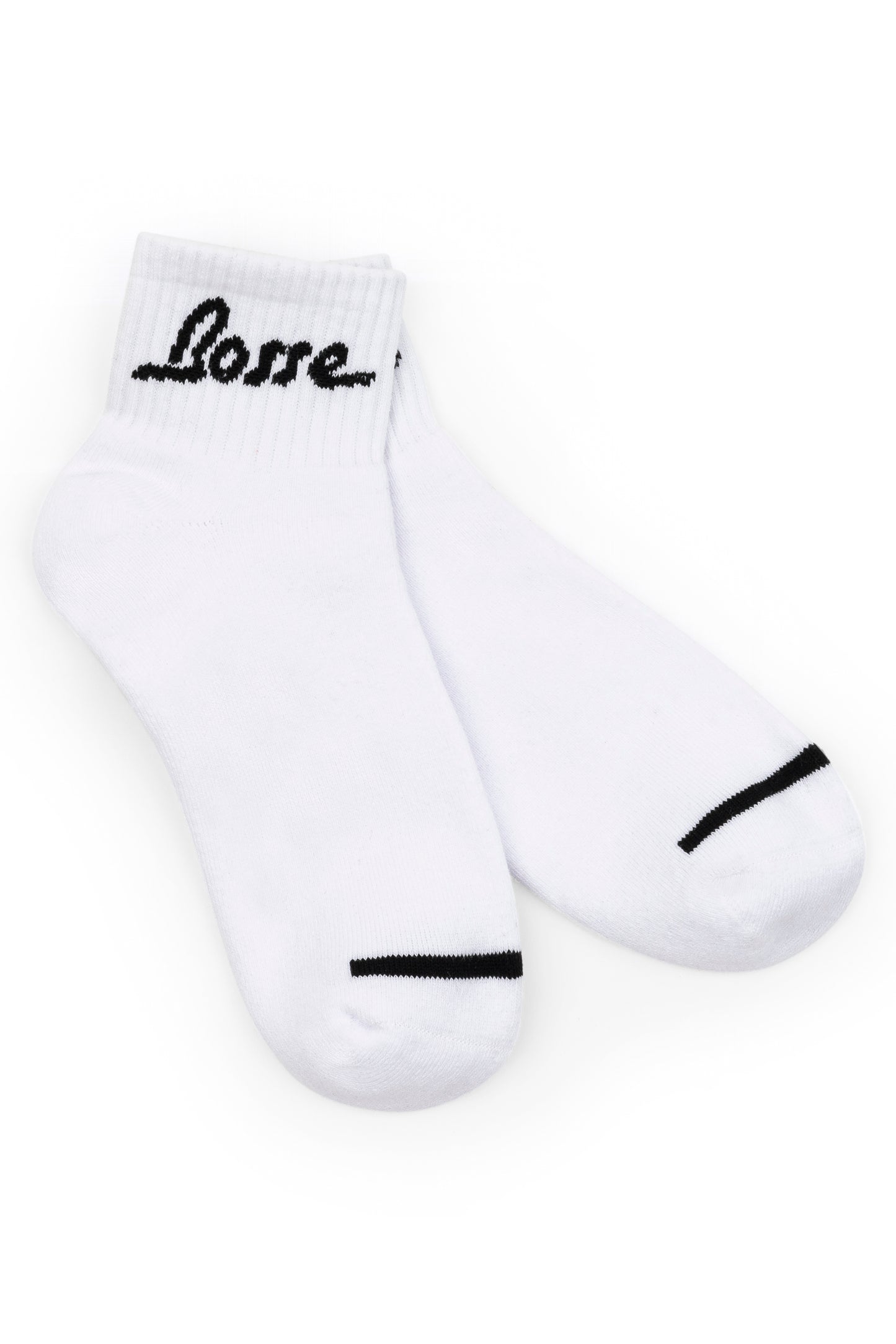 Bosse Ankle Sock with Black Logo