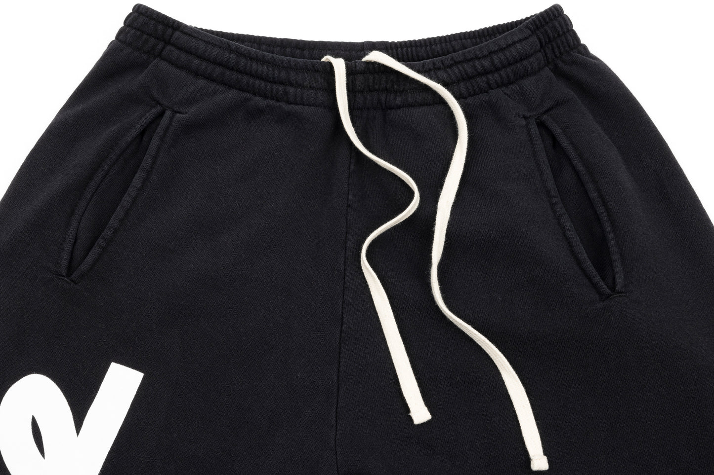 Vertical Logo Sweatpant in Black
