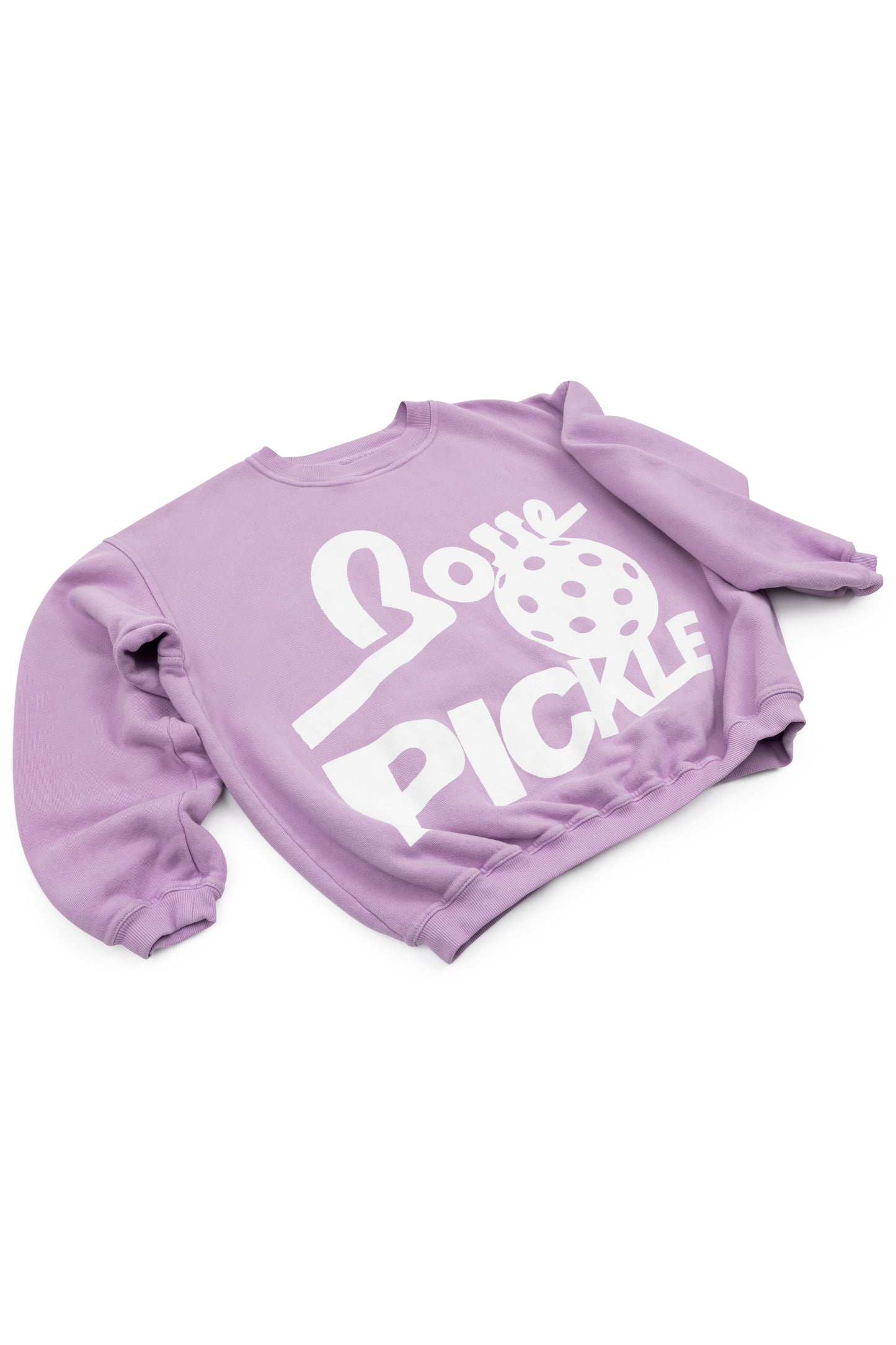 Pickle-Ball Sweatshirt in Lavender