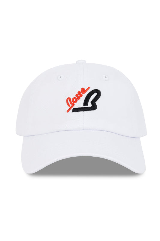 Sport Logo Dad Cap in White