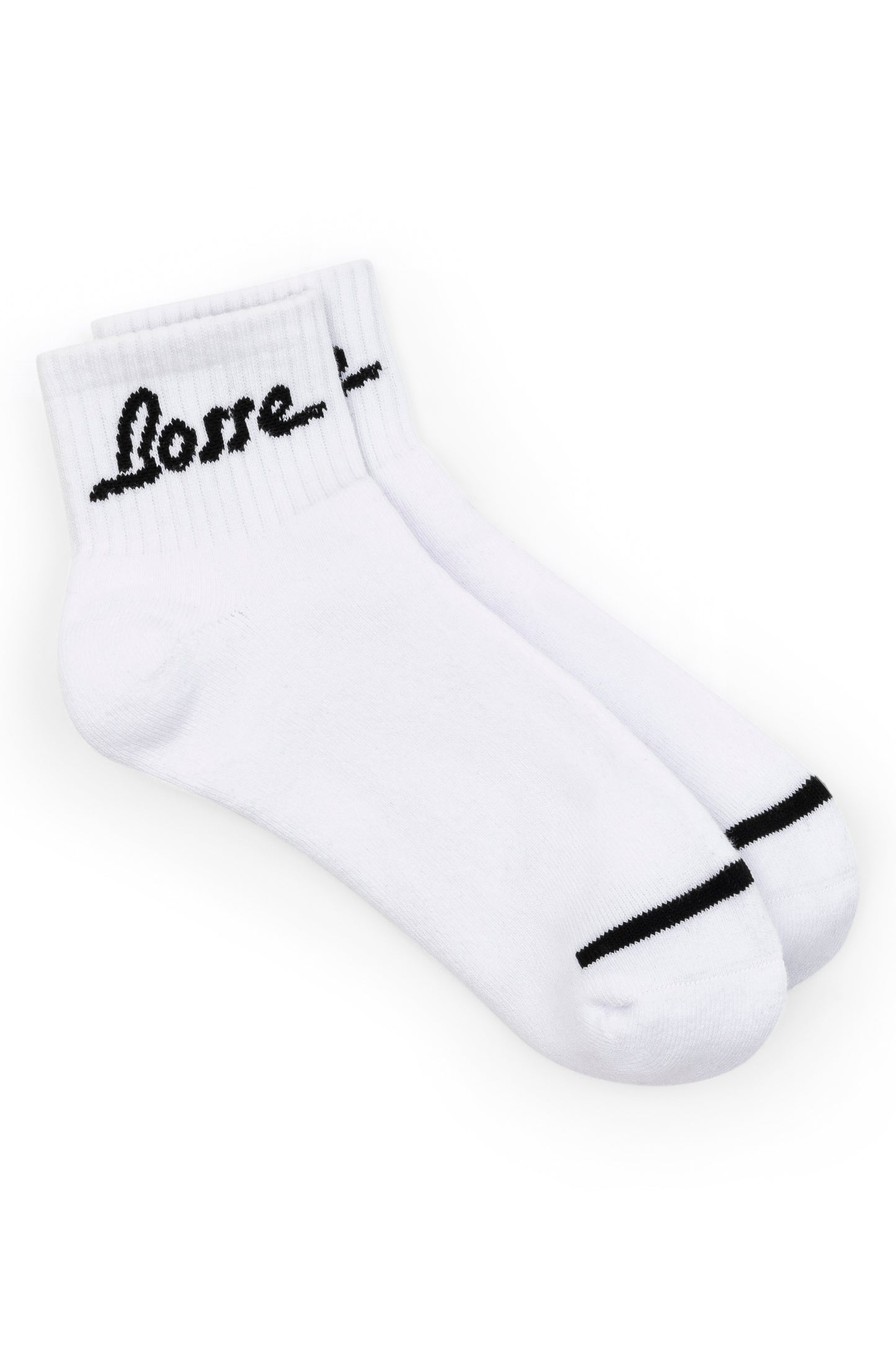 Bosse Ankle Sock with Black Logo