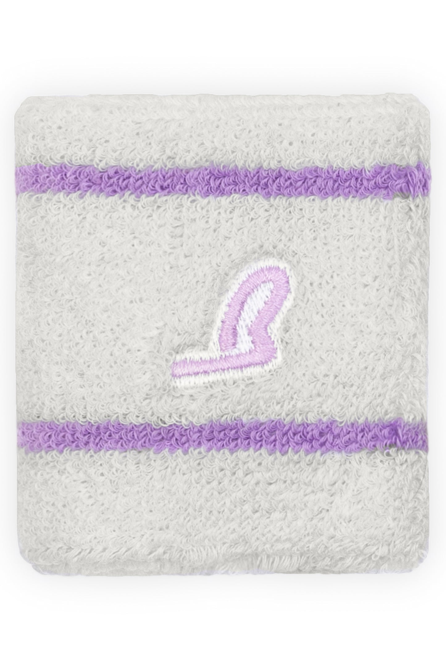 B Wristband in Grey & Lavender